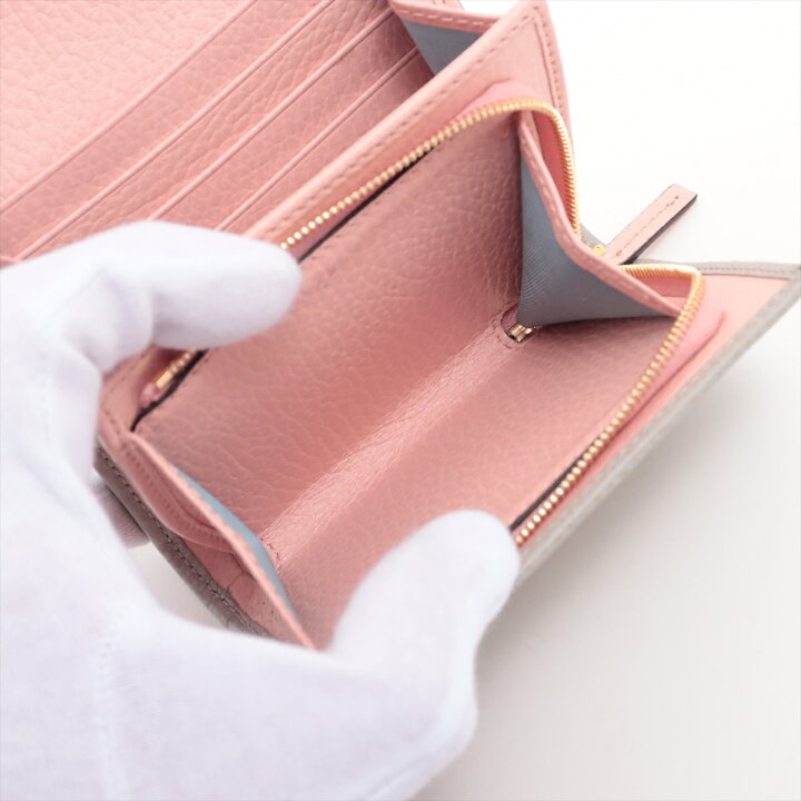 楽天市場】【中古】グッチ GGマーモント ダブルGミディアムウォレット  