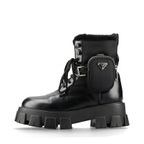 美品】PRADA プラダ 2UE007 モノリス コンバットブーツ サイズ9
