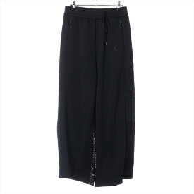 【中古】モンクレール×アディダス 22年 ポリエステル スウェットパンツ S メンズ ブラック I209S8H00007