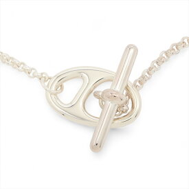 【中古】エルメス シェーヌダンクル パンク ネックレス 44 925 18.4g シルバー