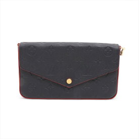 【中古】ヴィトン アンプラント ポシェットフェリーチェ M64099 マリーヌルージュ ロングウォレット RFID反応あり