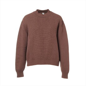 【中古】エルメス 23AW カシミヤ ニット 34 レディース ブラウン 37-7703 3H2601D1 毛羽立ち有