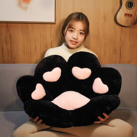 猫肉球クッション 可愛い クッション 面白いプレゼント 椅子 猫 肉球 チェアークッション 座椅子 座布団 クッション 猫の足のシートクッション 猫模様クッション フロアクッション 低反発 可愛い 姿勢改善 痛み緩和 柔軟 快適 自宅用