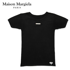 [土日祝も発送] メゾン・マルジェラ【37,500円→21,800円】Maison Margiela メンズTシャツ ダメージ加工（ブラック）MA-001[ブランド 半袖 クルーネック コットン 新作 新生活 お祝い 誕生日 バースデー 贈り物 ギフト 父の日 プレゼント]