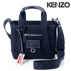 [土日祝も発送] ケンゾー KENZO ショルダーバッグ ミニトートバッグ KA-005 ネイビー コットン[ブランド バッグ レディース カジュアル 新作 新生活 お祝い 誕生日 バースデー 贈り物 ギフト 父の日 プレゼント]