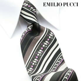 [土日祝も発送] エミリオプッチ EMILIO PUCCI ネクタイ EMJ-318[ブランドネクタイ メンズ おしゃれ 新作 結婚式 新社会人 新生活 卒業 入社 昇進 お祝い バースデー 贈り物 ギフト 父の日 プレゼント][ラッピング無料]