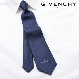 [レビュー特典][土日祝も発送] ジバンシー GIVENCHY ネクタイ（ネイビー）GVJ-483[ブランドネクタイ メンズ おしゃれ 新作 結婚式 新社会人 新生活 卒業 入社 昇進 お祝い バースデー 贈り物 ギフト 父の日 プレゼント][ラッピング無料]