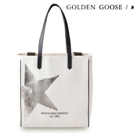 [レビュー特典][土日祝も発送] ゴールデングース【52,000円→37,000円】GOLDEN GOOSE トートバッグ カリフォルニアバッグ（ホワイト/ゴールド）GD-023[ブランド レディース 新作 新生活 お祝い 誕生日 バースデー 贈り物 ギフト 父の日 プレゼント]