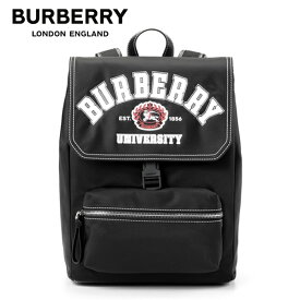 [レビュー特典][土日祝も発送] バーバリー BURBERRY リュック バックパック キッズ（ロゴ ブラック）BB-212[メンズ レディース ブランドロゴ 新作 新生活 お祝い 誕生日 バースデー 贈り物 ギフト 父の日 プレゼント]