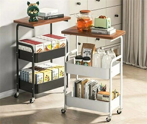 キッチンワゴン サイドテーブル キャスター付き キャスター付き おしゃれ 北欧 作業台 ラック 収納 棚 炊飯器 台所 頑丈