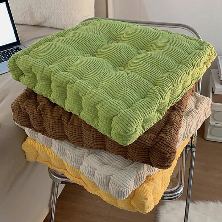 楽天市場】「2点セット」座布団 クッション 40×40*10cm 厚手 フロア 