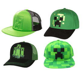 キャラクター　帽子　ぼうし　カジュアル　雑貨　アパレル　こども　マインクラフト　マイクラ　エンチャント　武器　剣　小学生　6歳　7歳　8歳　9歳　10歳 アジャスター
