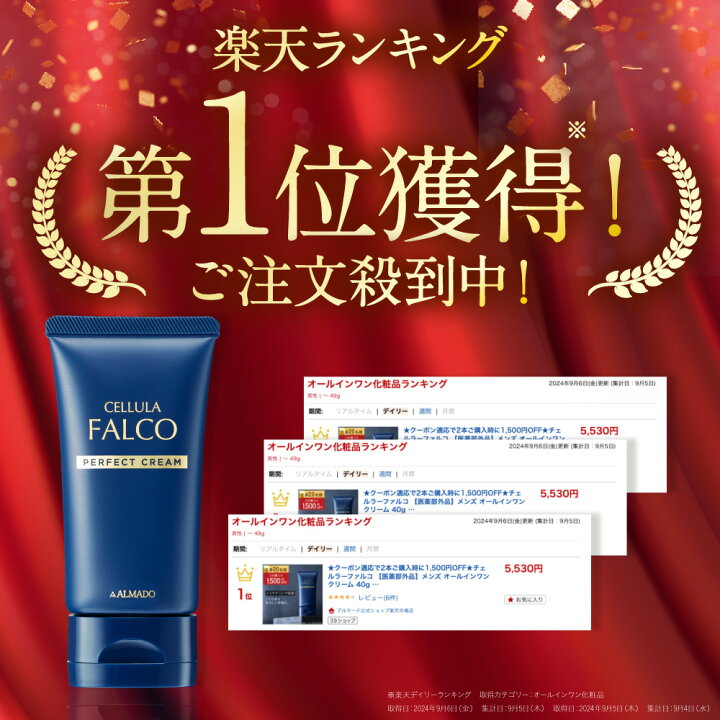 楽天市場】チェルラーファルコ パーフェクトクリーム【医薬部外品 
