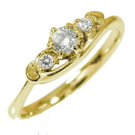リング トリロジー 10金 誕生石 ピンキーリング ダイヤモンド ハート 結婚指輪 婚約指輪 エンゲージリング 母の日 花以外 彼女 妻 贈り物 2024 送料無料