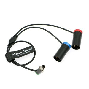 Alvin's Cables ^TA5FfALP XLR 3sIXI[fBIP[u Wisycom-MCR54| Lectrosonics-DCHR-Receiver LP Mini XLR 5sX2XLRo̓Xvb^[P[u TEhfoCXp