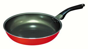 使い始めのツルスベが長持ち WellFlon スピンコーティング(PFOA不使用) ガス火専用 側面切削加工により軽量化 底厚 ベルセフライパン28cm