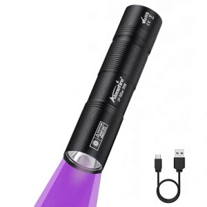 Alonefire SV98 3W O ubNCg  ^ UV LED Cg g365nm C^USB[d AjTLXCg Ebh ybgAo XR[sI Ӓ ^ Wp dAL^ہAނ
