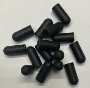 dexierp Protection Force ���E���h �L���b�v 5/32 4mm OD �p�C�v �|�X�g �`���[�u �G���h �J�o�[�p 8-32 UNC 8-36 UNF M4 �X�N�����[ �X���b�h �v���e�N�^�[ �e�� �S�� VCH0140X050-(50 �p�b�N)