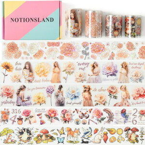 NOTIONSLAND }XLOe[v    ̎q 蒠 DIY PET e[v L (4Mtg{bNX)