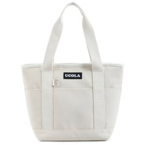 ランチバッグ 大容量 保冷保温 弁当箱収納 撥水加工 液体漏れ防止 3層構造 前ポケット付き 軽量設計 (24x16x25cm) 弁当・水筒・果物・飲み物対応 オフィス ピクニック 買い物用