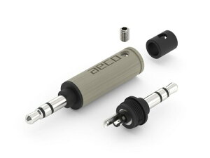 aeco TRS Plug 3.5mm Stereo AT3-1331S, 1pcs/1set, Silver Plating, Vacuum bag