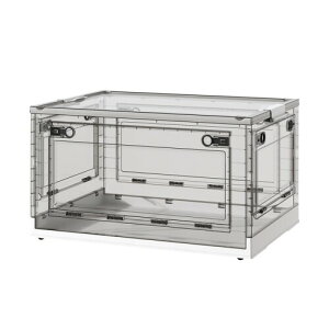 Aj Living [{bNX ܂肽 [Lrlbg ȃXy[X gȒP e ho h [P[X (Style-A, 1i L)