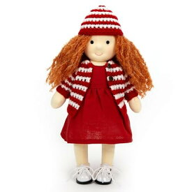 BlissfulPixie ウォルドルフ人形 手作り人形 Waldorf Doll - Quinn 30cm 柔らかい 女の子 かわいい ぬいぐるみ 子供たちに最適な人形