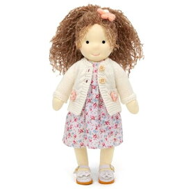BlissfulPixie ウォルドルフ人形 手作り人形 Waldorf Doll - Amber 30cm 柔らかい 女の子 かわいい ぬいぐるみ 子供たちに最適な人形