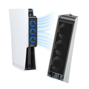 ���^PS5�A�N�Z�T���p�̗�p�t�@�� LED���C�g�t�� ��p�t�@�� ���^PS5�R���\�[���p���M 3.0 USB�|�[�g�t �O�t���N�[���[ �f�B�X�N�� �f�W�^���ł̗����ɑΉ� �Q�[���@�p �z���C�g�ƃu���b�N