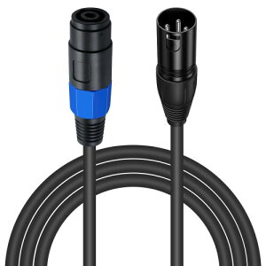 Poyiccot SpeakOn - XLRP[uAXsR XLR ϊP[uXsRϊ P[uAXsRCI[fBIP[u Pro DJ PA MOXe[W}CNΉ AcCXgbNtA1.8m