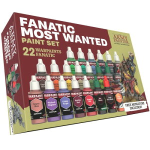 �A�[�~�[�y�C���^�[ �t�@�i�e�B�b�N �l�C�J���[�Z�b�g 22�Fx18ml The Army Painter Fanatic Most Wanted