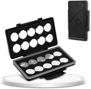 JJC RCdrP[X RCdr x20[ `ERCdr CR2025 CR2032 CR2016 ɑΉ `Edr [P[X {^drP[X ho ϐ ϏՌ drیiRCdr܂܂Ă