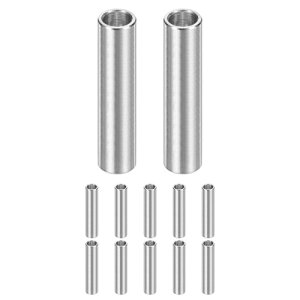 M METERXITY 12PCS M7 304�X�e�����X�X�`�[���X�y�[�T�[7mm ID x 10mm OD x 45mm l ���^���X�N�����[�X�^���h�I�t�u�b�V���O��s�@�d�グ���E���h�X�y�[�T�[304�X�e�����X�X�`�[���p�l�W�{���g�V��
