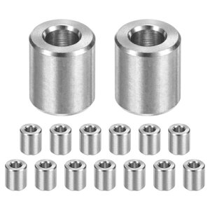 M METERXITY 15PCS M6 304�X�e�����X�X�`�[���X�y�[�T�[5mm ID x 10mm OD x 11mm l ���^���X�N�����[�X�^���h�I�t�u�b�V���O��s�@�d�グ���E���h�X�y�[�T�[304�X�e�����X�X�`�[���p�l�W�{���g�V��