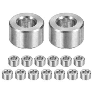 M METERXITY 15PCS M6 304�X�e�����X�X�`�[���X�y�[�T�[5mm ID x 10mm OD x 6mm l ���^���X�N�����[�X�^���h�I�t�u�b�V���O��s�@�d�グ���E���h�X�y�[�T�[304�X�e�����X�X�`�[���p�l�W�{���g�A�V��