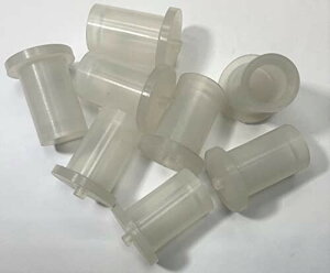 Protection Force Easy Cap For OD 14mm 9/16 Inch (Pack of 8) Ribp Tube Expanded Tube Openning Long Tube Pipe Post End Cover Screw Thread Protectors Elastic Rubber
