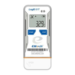 Elitech ���x�f�[�^���K�[ USB�ڑ� �V���h�E�f�[�^�@�\���� PDF/CSV�������|�[�g���� 32,000�f�[�^�|�C���g �①�ɉ��x�v LogEt5T