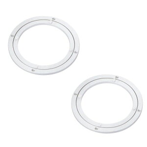 2�Z�b�g��NUZAMAS 150 mm�i6�C���`�j�w�r�[�f���[�e�B�A���~�j�E���������[�^���[�e�[�u���x�A�����O�^�[���e�[�u�����E���h�_�C�j���O�e�[�u���X���[�Y�X�C�x���v���[�g