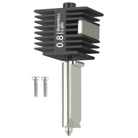 オリジナルBamboo Lab A1/A1 Miniホットエンド0.8mm高温＆高速硬化鋼ノズル+加熱ブロック統合された構造 Bambu Lab A1&A1 Mini 3Dプリンタと互換性があります