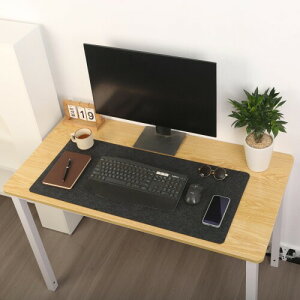 �f�X�N�}�b�g �}�E�X�Ή� �t�F���g�f�X�N�}�b�g ����~�߃f�X�N�p�b�h ��^�}�E�X�p�b�h ����h�~ �h�� �h�� �f�M �������ȒP (�_�[�N�O���[, 100x40cm)