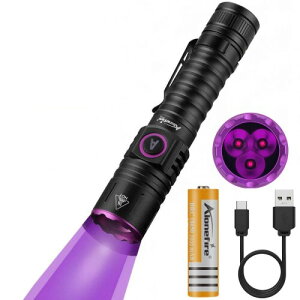Alonefire SV103 10W O ubNCg  UV LED Cg g365nm C^USB[d AjTLXCg Ebh ybgAo XR[sI Ӓ ^ Wp dAL^ہAނAz