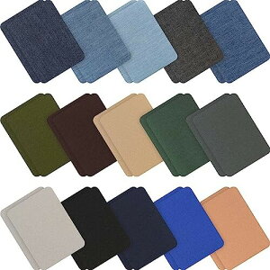 デニムパッチ ジーンズ 補修布 衣類 パッチ アイロンワッペン ジーンズパッチ接着デニム補修キット 衣類 パッチ 布 ワッペン アップリケ DIYデニム布 水洗い可能 自由に切り取れる 貼付