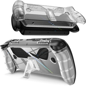 (�X�^���h�\) Miimall for ROG Xbox Ally X �P�[�X �N���A�J�o�[ ������ �ϗ��� �ϏՌ� TPU�{�f�B�{PC�X�^���h ���M �K��ASUS ROG Xbox Ally X �p�S�ʕی�J�o�[�i�N���A�j