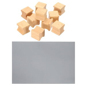 PATIKIL 20x20mm̋󔒃Ebho[X^v}Eg 10̖ؐo[X^vnhn[hEbhubN X^v쐬DIYNtgpA4O[o[X^vV[g F