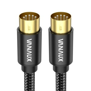 VANAUX MIDIP[u 5s L[{[h R[h DIN IX - IX VZTCU[AdqhAdqsAmAMIDIL[{[hȂǂ̐ڑ (0.5m)