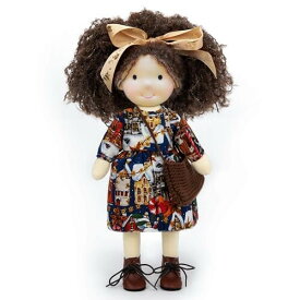 BlissfulPixie Waldorf Doll 手作り人形 - Olivia 12" 柔らかい 女の子 かわいい ぬいぐるみ 子供たちに最適な人形