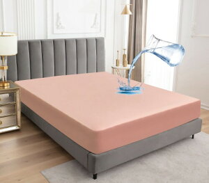 Sufdari 防水シーツ ボックスシーツ セミダブル 弾性輪ゴム付き 防水 マットレスカバー ベッドカバー おねしょシーツ ベッドシーツ 柔らかな触感 毛玉なして使いやすいマットレスプロテ