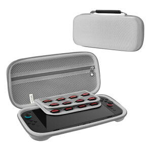 Nintendo Switch 2用保護ケース - Hermitshell(サイズ: 小/大) (グレー, 大)