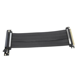 PCIE4.0 X16 ���C�U�[�P�[�u���A�_��� 90° ���p���� GPU �����P�[�u�� 3090ti 3090 3070ti 3070 �p EMI �V�[���h�O���t�B�b�N�J�[�h�����P�[�u�� (250mm)