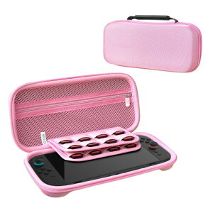Nintendo Switch 2用保護ケース - Hermitshell(サイズ: 小/大) (ピンク, 大)